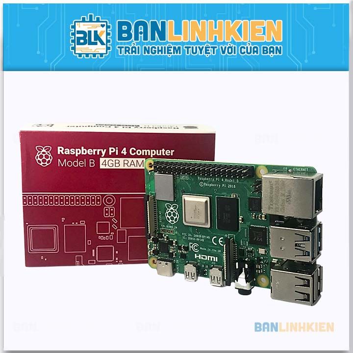 Raspberry Pi 4 Model B Bản 4G