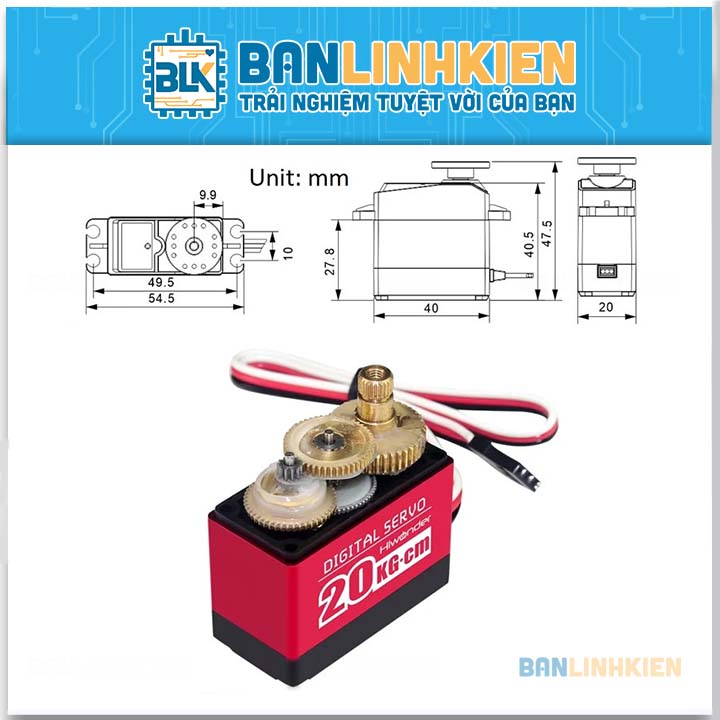 Động Cơ Digital RC Servo LD-27MG