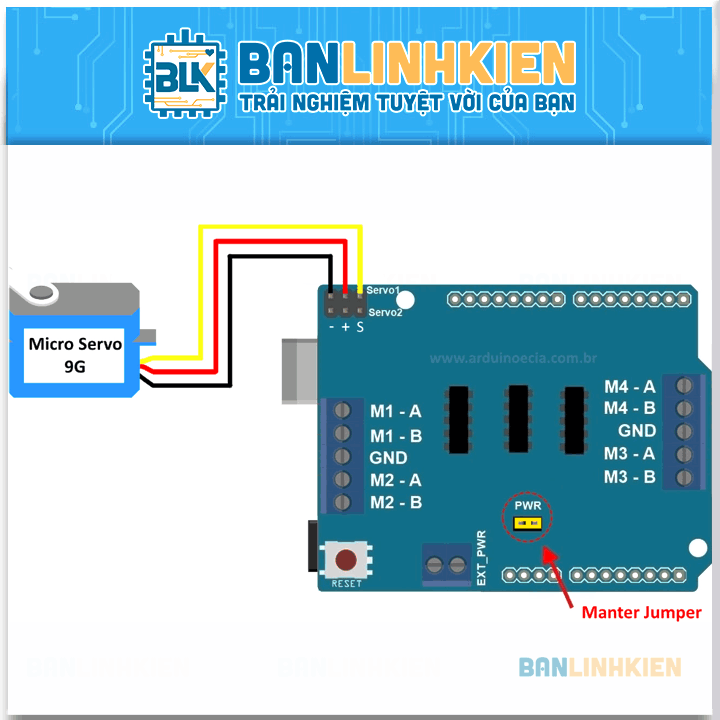 Arduino Motor Shield L293D