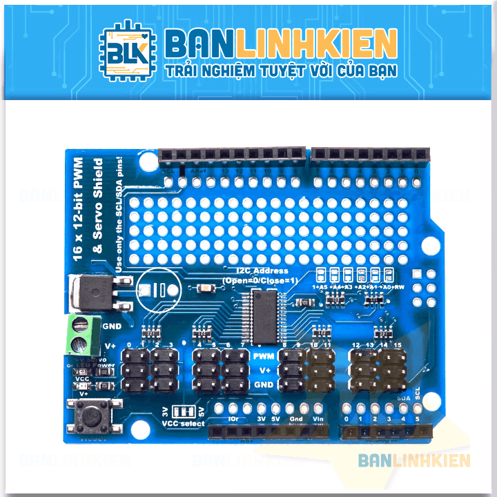 Arduino 16CH Servo Motor Shield