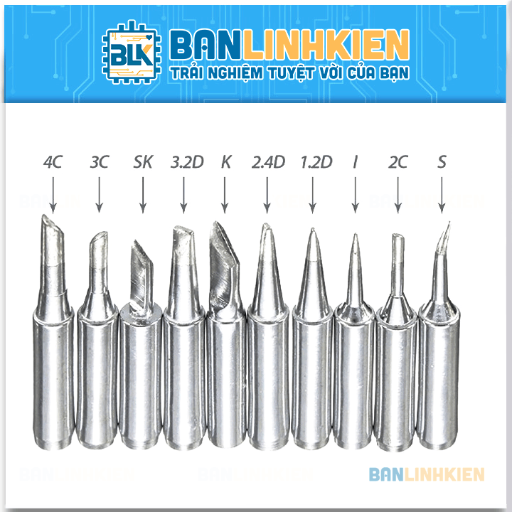 Đầu Mũi Hàn 900M-T-2.4D