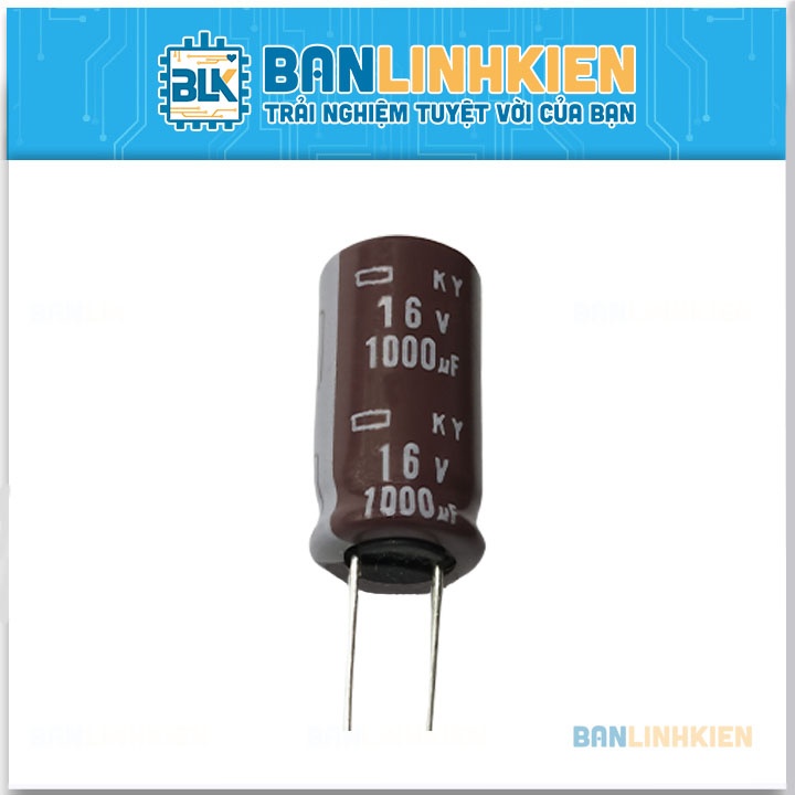 Tụ Hóa 1000uF 16V 10x20MM