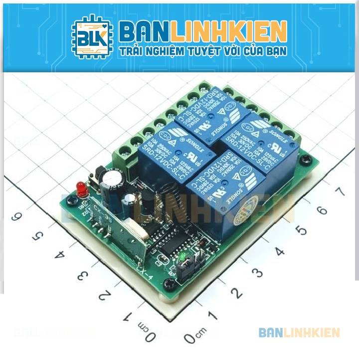 Bộ Thu Học Lệnh RF315 4 Kênh