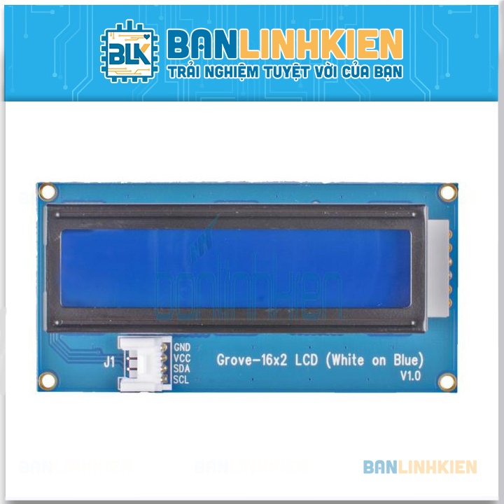 [Grove] Module LCD1602 Xanh Dương Grove-16x2