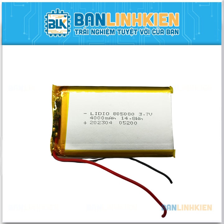 Pin Lithium 3.7V 4000mAH 805080