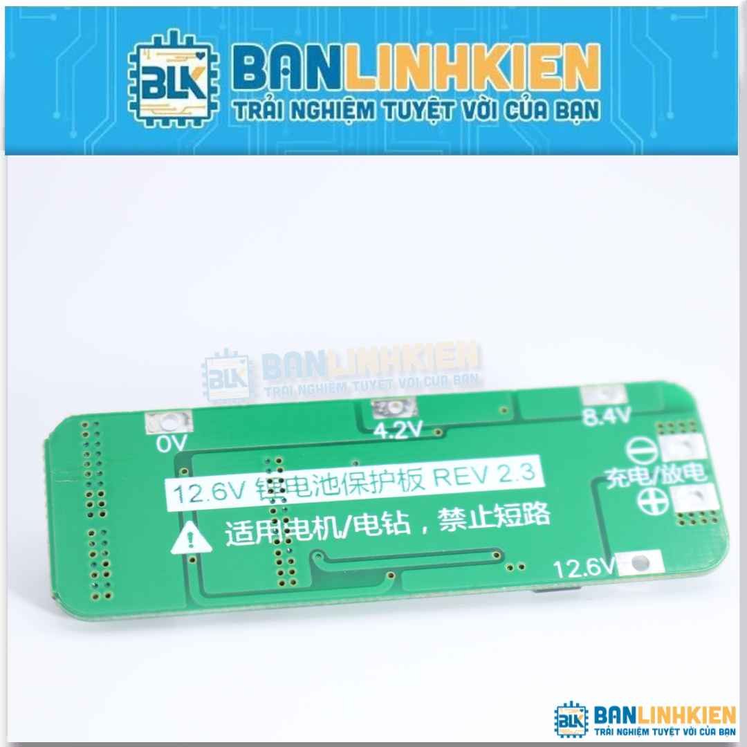 Mạch Bảo Vệ Pin Lithium 18650 3S 11.1V 20A BV-3S20A