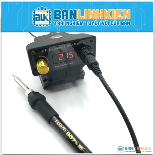 Bộ Trạm Hàn C11 Dùng Pin Makita 18-21V (Không Kèm Pin)