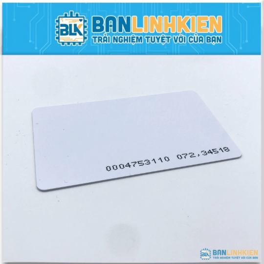 Thẻ RFID 125Khz Loại Card