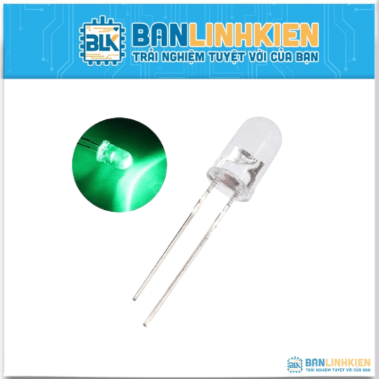 Led Giao Thông 5mm Màu Xanh Lá (5c)