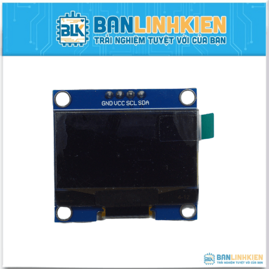 Màn Hình OLED 1.3 128x64 I2C Xanh OLED-13-I2C-B