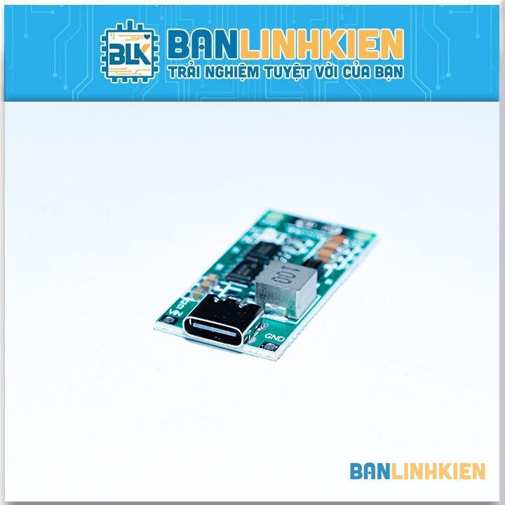 Mạch Sạc Pin 2S-2A Cổng USB Type-C 3-6V Sang 2S-2A (8.4V) 18650
