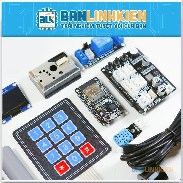 Bộ KIT Học Tập ESP32 IOT Cơ Bản BLK