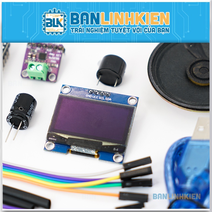 Bộ DIY Loa Thông Báo Chuyển Khoản ESP32 BLK (Cơ Bản)