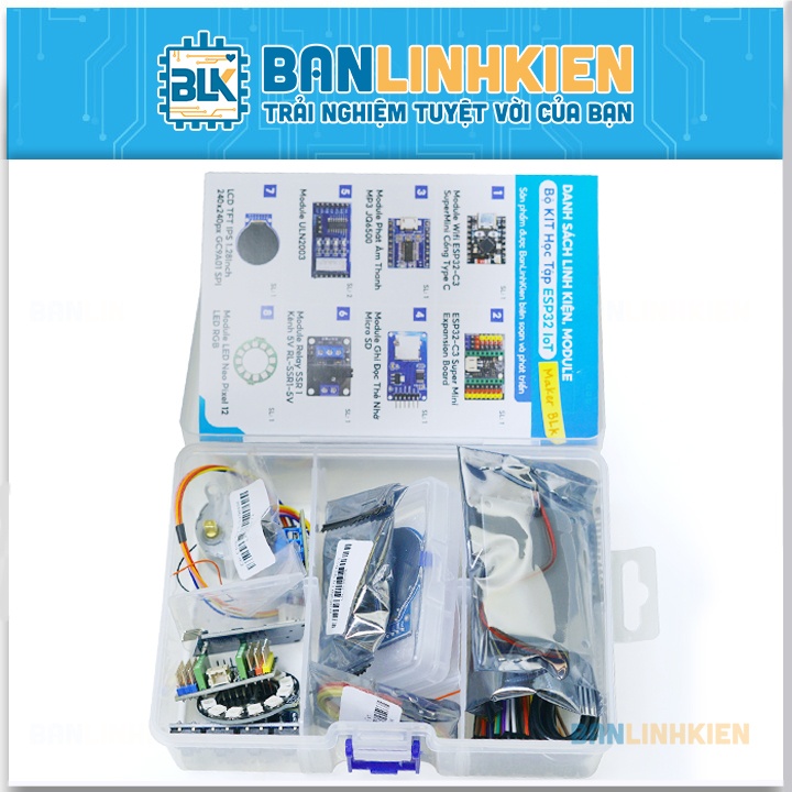 Bộ KIT Học Tập ESP32 IOT Maker BLK