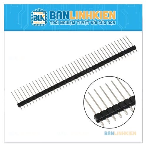 Jump Đơn Đực 2.54MM 1x40P Loại Dài 19MM