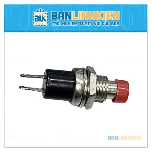 Công Tắc Đề PBS-111R 6MM Đỏ (Thường mở)