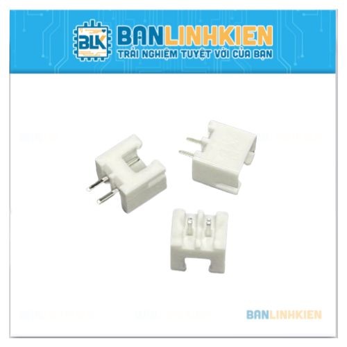 Header 2P XH2.54-2P Đực Thẳng (10 chiếc)