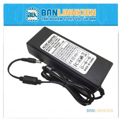 Nguồn Adapter 24V5A DC5.5x2.1MM