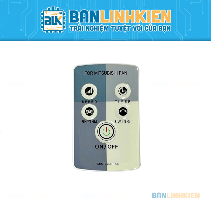 Mạch Quạt Mitsubishi MQ-LV16-R (Tặng Remote)