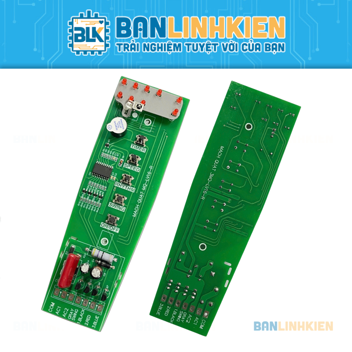 Mạch Quạt Mitsubishi MQ-LV16-R (Tặng Remote)
