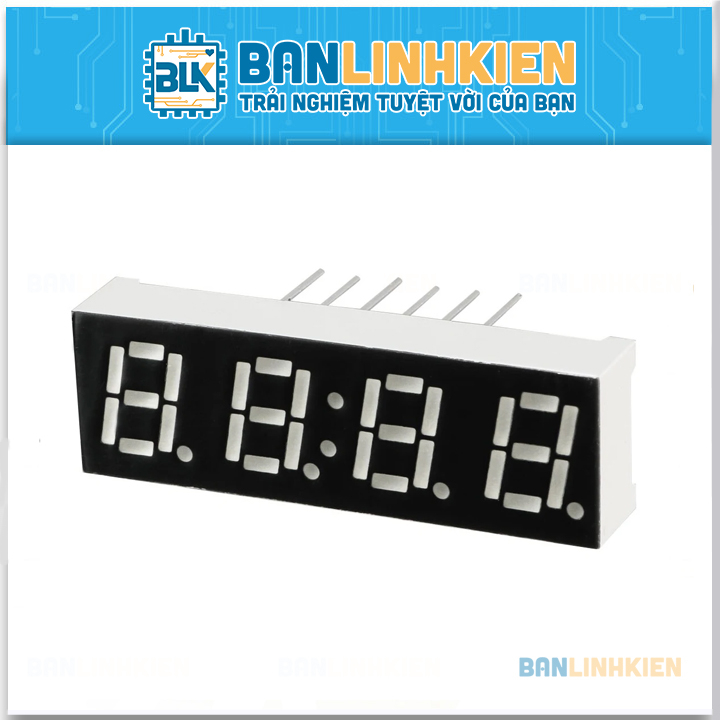 Led 7 0.28 4 Số Katot ( Màu Đỏ)