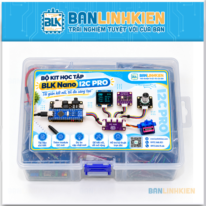 Bộ KIT Học Tập BLK Nano I2C PRO
