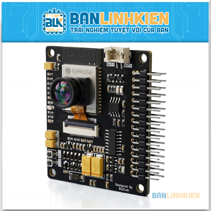 Bộ KIT Học Tập Camera AI ESP32-CAM BLK