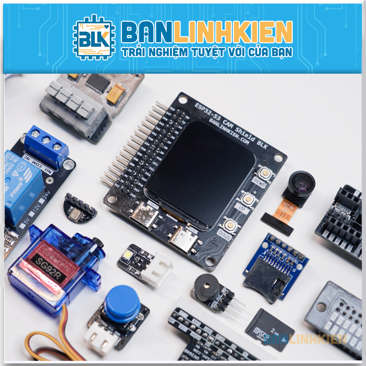 Bộ KIT Học Tập BLK Camera AI ESP32-CAM