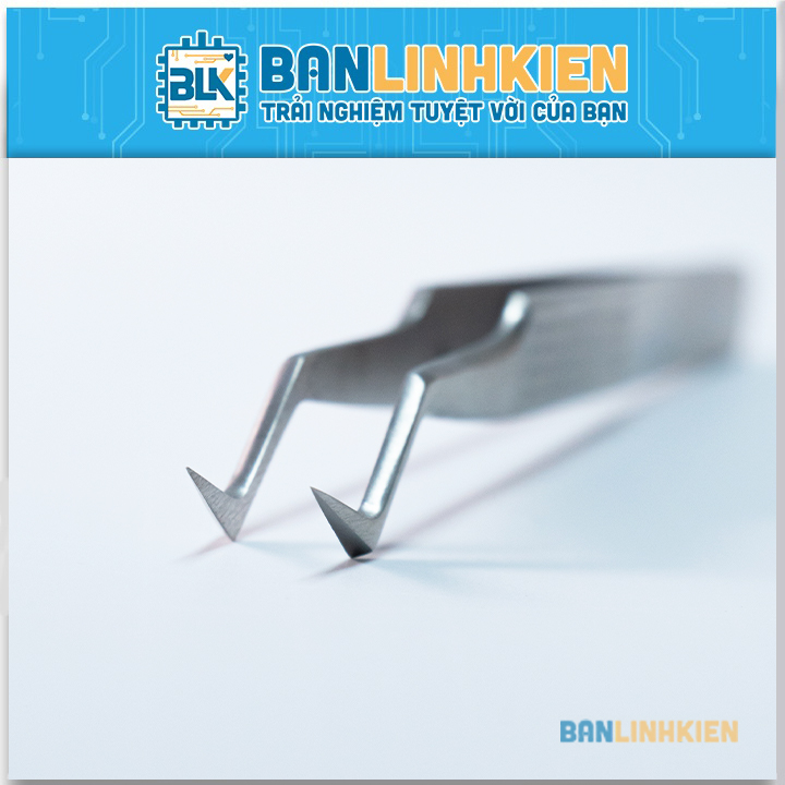 Kẹp Linh Kiện Cong Loại Tốt Siêu Cứng Không Nhiễm Từ 3XS-9SL