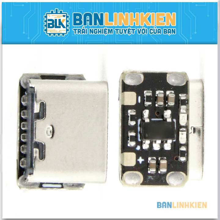 Mạch Sạc Pin Lithium 18650 Cổng Type C Siêu Nhỏ 3.7V 600mA
