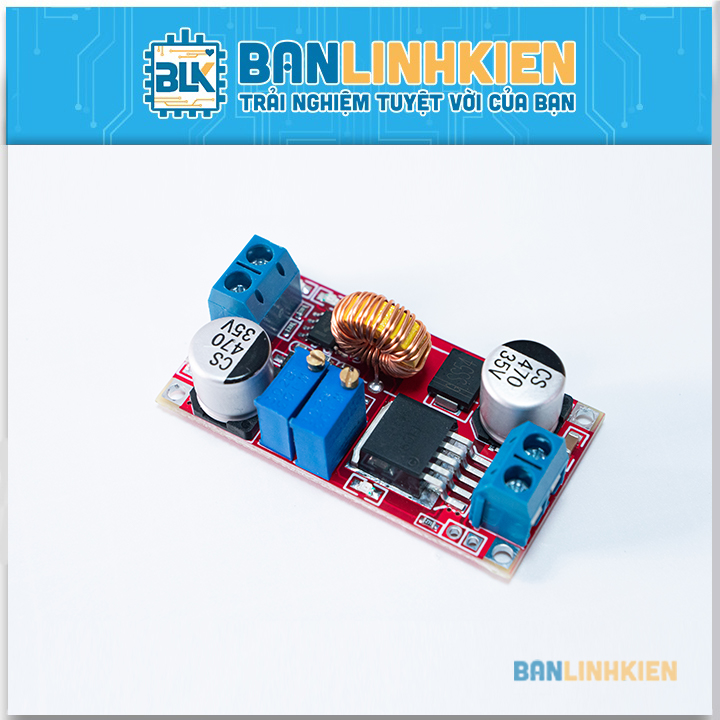 Module Buck 5A XL4015 Có Bảo Vệ Quá Dòng