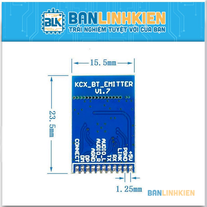 Module Thu Phát Âm Thanh Bluetooth 5.3 (Có Kết Nối USB 2.0)