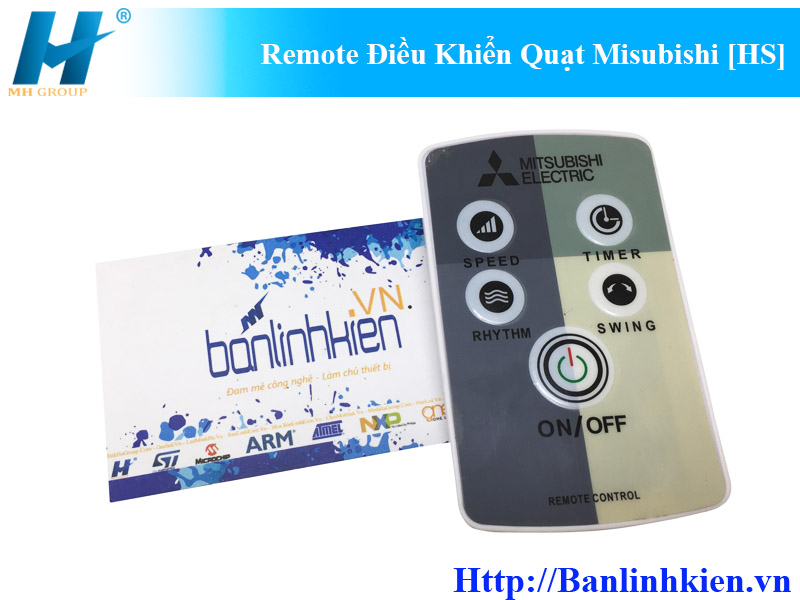 Remote Điều Khiển Quạt Misubishi [HS]