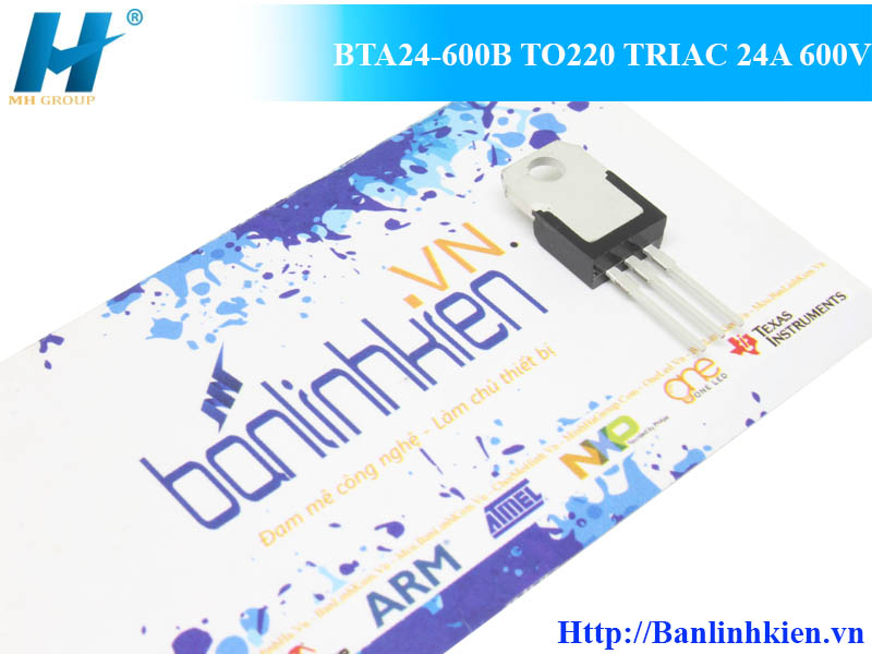 BTA24-600B TO220 TRIAC 24A 600V