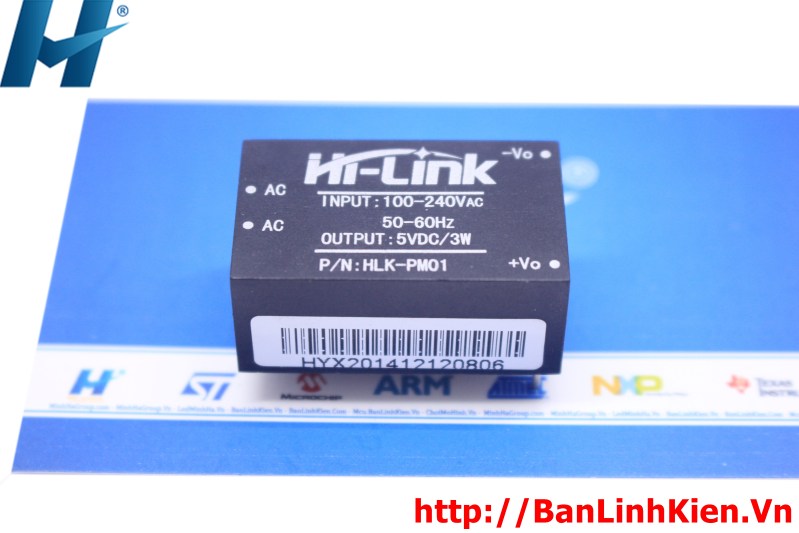 Module Nguồn AC-DC 5V3W HLK-PM01