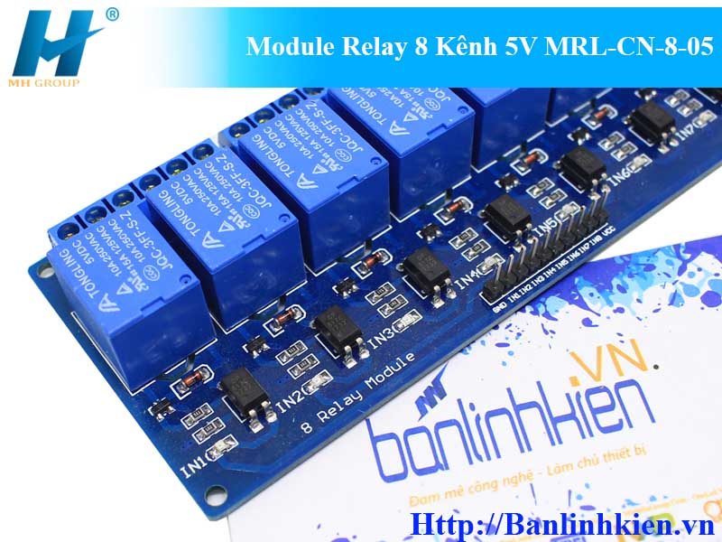 Module Relay 8 Kênh 5V MRL-CN-8-05