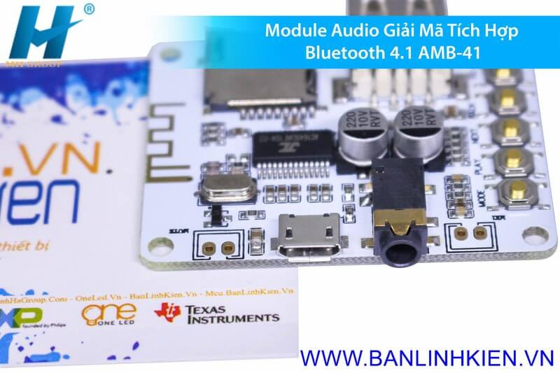 Module Audio Giải Mã Tích Hợp Bluetooth 4.1 AMB-41