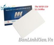 Thẻ RFID S50 13.56Mhz Loại Card (Thẻ NFC)