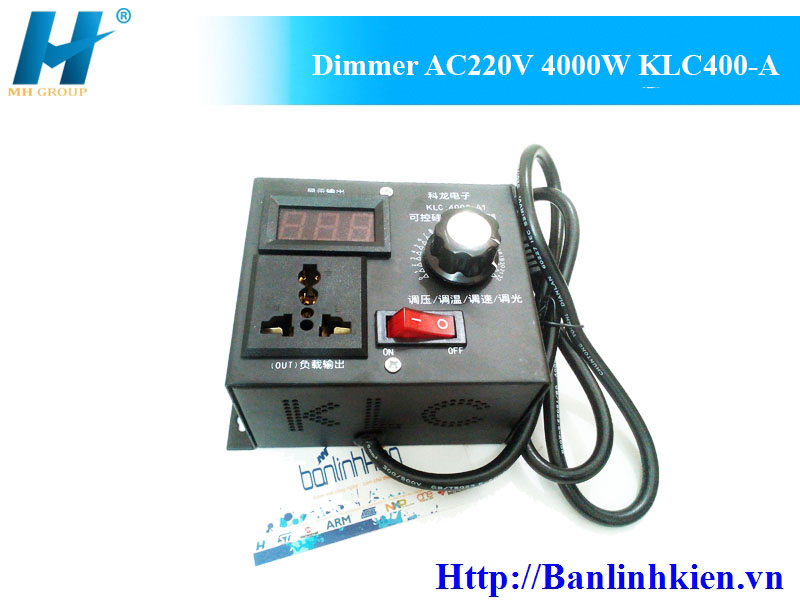 Dimmer AC220V 4000W KLC400-A