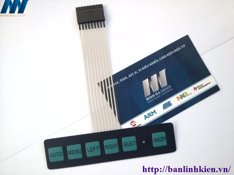 Keypad 1x6 SMD