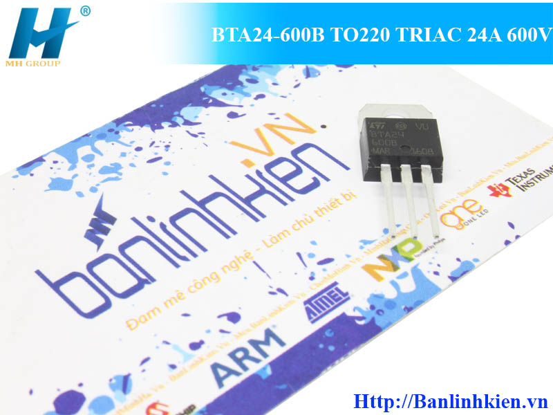 BTA24-600B TO220 TRIAC 24A 600V