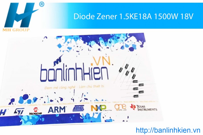 Diode Zener 1.5KE18A 1500W 18V
