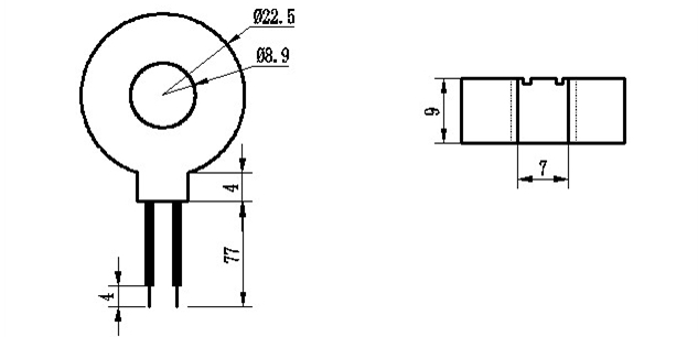 Cảm Biến Dòng ZMCT350B 5A5mA