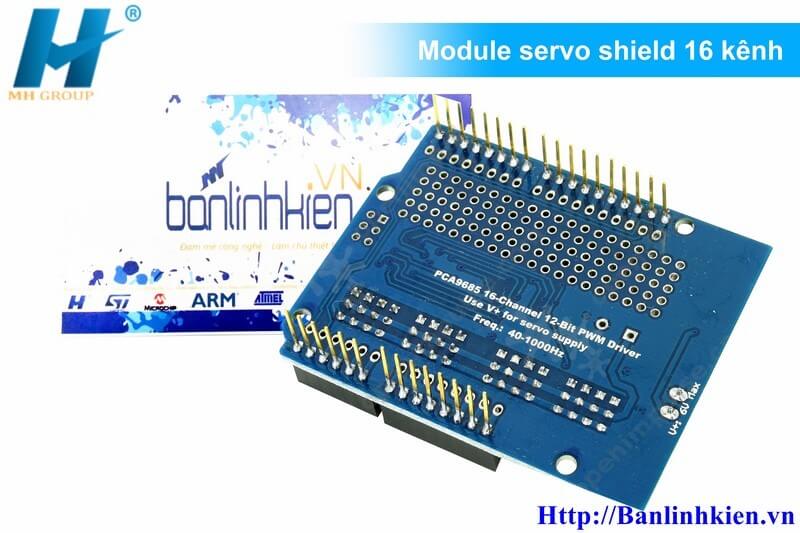 Module servo shield 16 kênh