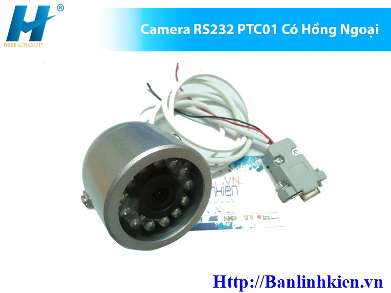 Camera RS232 PTC01 Có Hồng Ngoại