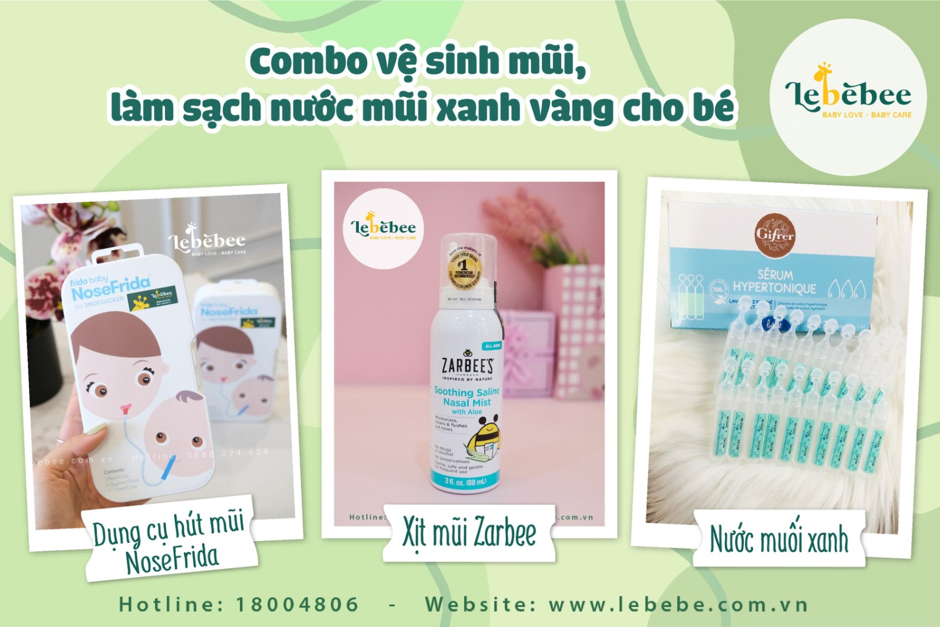 Combo phòng và trị bệnh mũi cho bé mình dùng suốt bao năm qua: