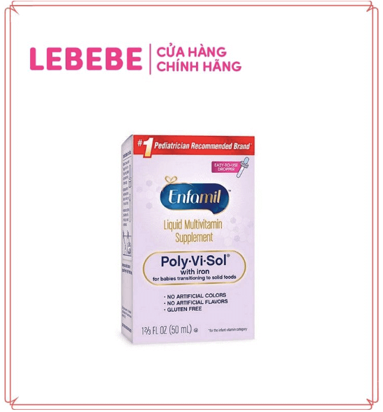 Lợi ích của Vitamin tổng hợp Enfamil Poly with Iron đối với trẻ.