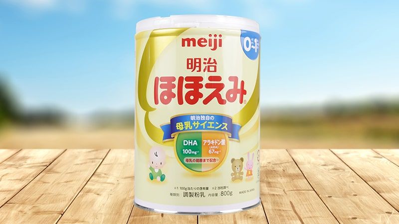 Meiji số 0 cho bé dưới 1 tuổi được mệnh danh là dòng sữa rau, vô cùng thân thiện với hệ tiêu hóa của bé