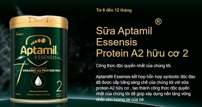 Đạm A2 hữu cơ kết hợp với lợi khuẩn Bifidobacterium và HMO giúp bé hấp thụ dưỡng chất tối ưu