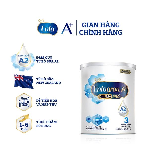 Enfamil A2 không chỉ chứa đạm A2 an toàn mà còn có kháng thể Lactoferrin giúp bé luôn khỏe mạnh